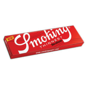 Smoking Red Thinnest Rolling Papers 1 1/4